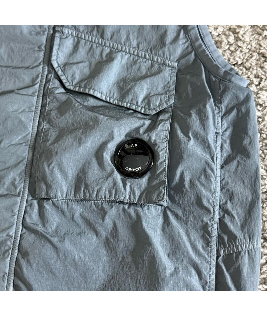 CP COMPANY Голубой жилет, фото 8