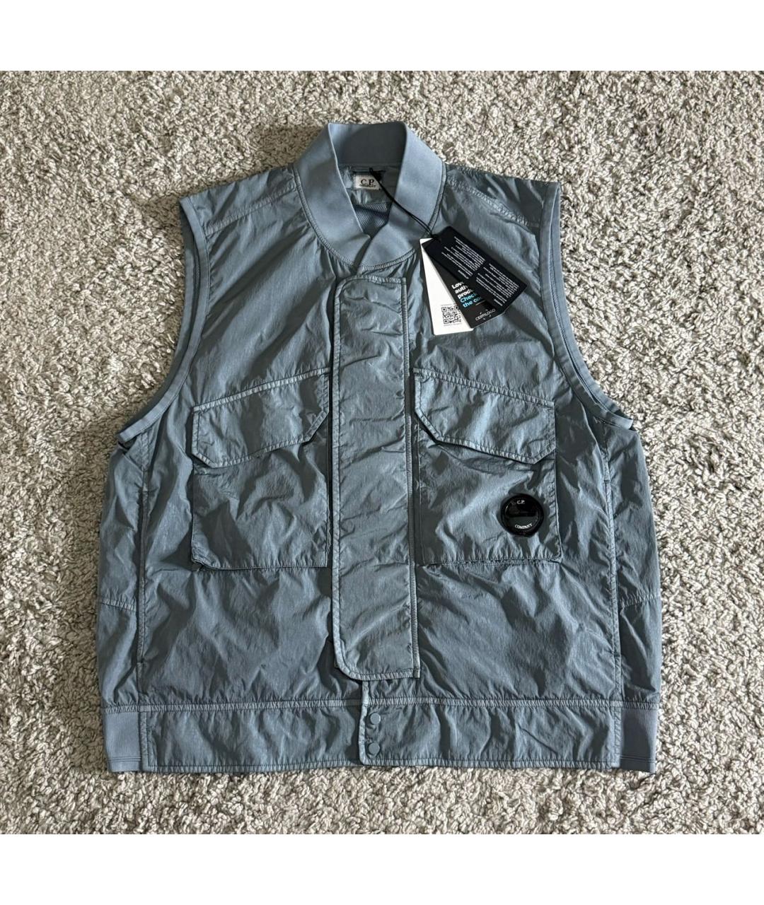 CP COMPANY Голубой жилет, фото 9