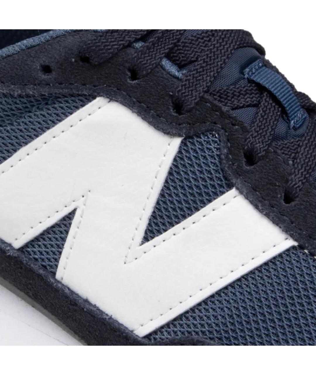 NEW BALANCE Темно-синие замшевые низкие кроссовки / кеды, фото 8