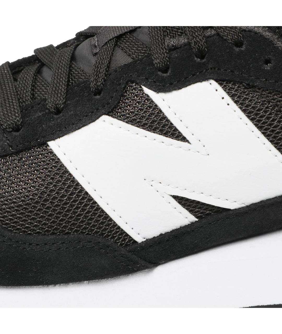 NEW BALANCE Черные замшевые низкие кроссовки / кеды, фото 8