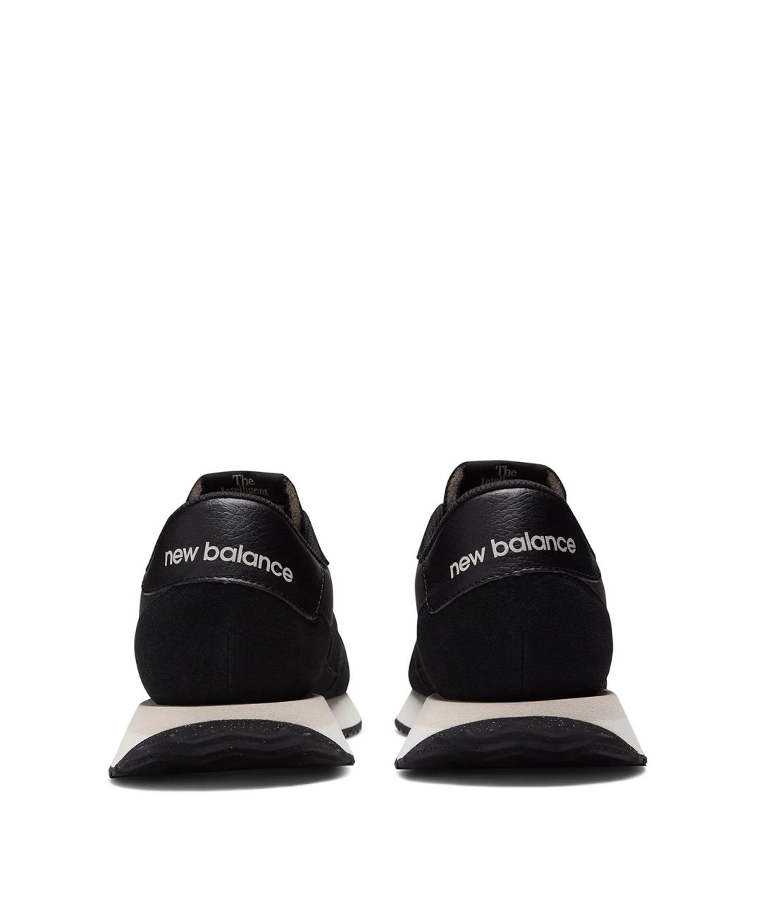 NEW BALANCE Черные замшевые низкие кроссовки / кеды, фото 3
