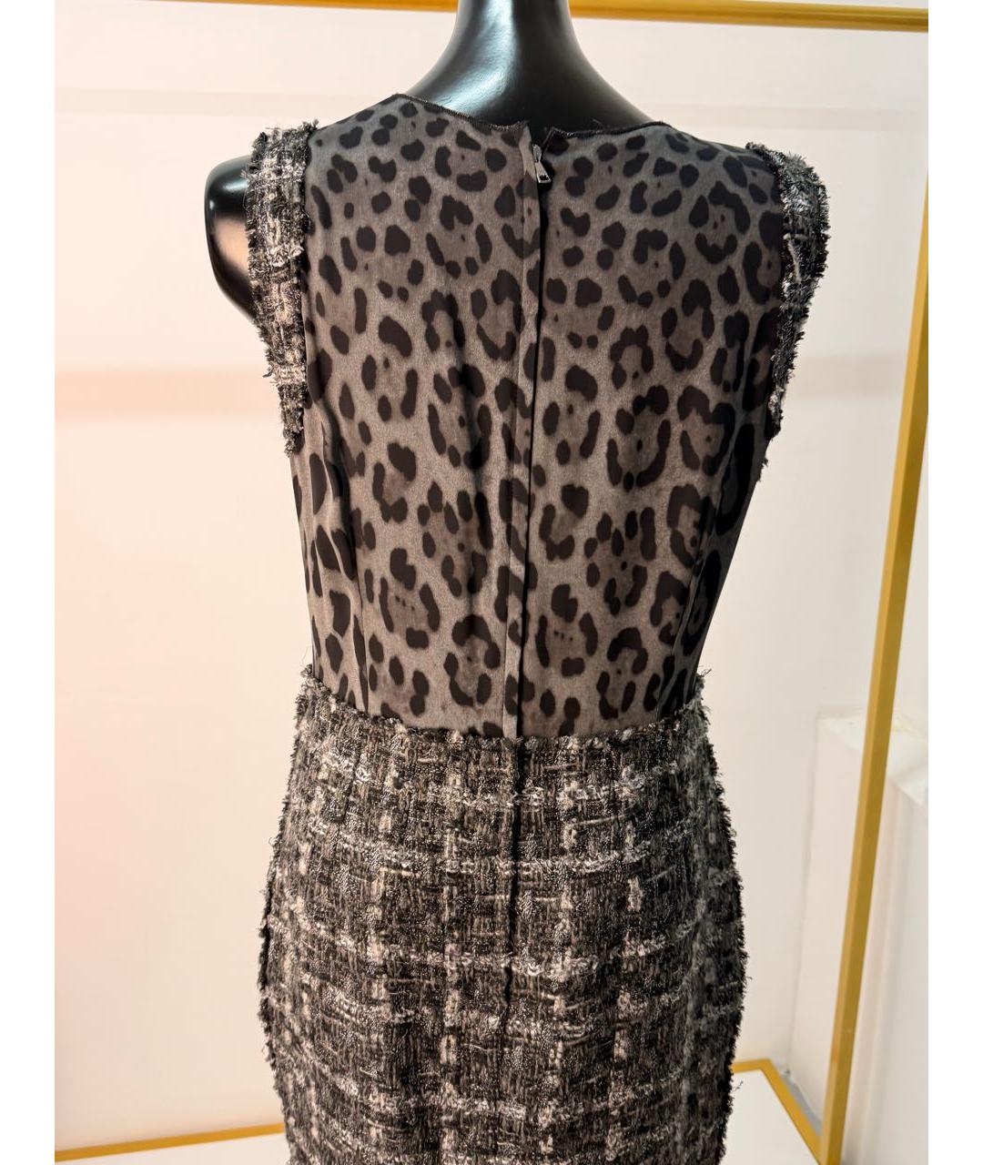 DOLCE&GABBANA Антрацитовое платье, фото 6