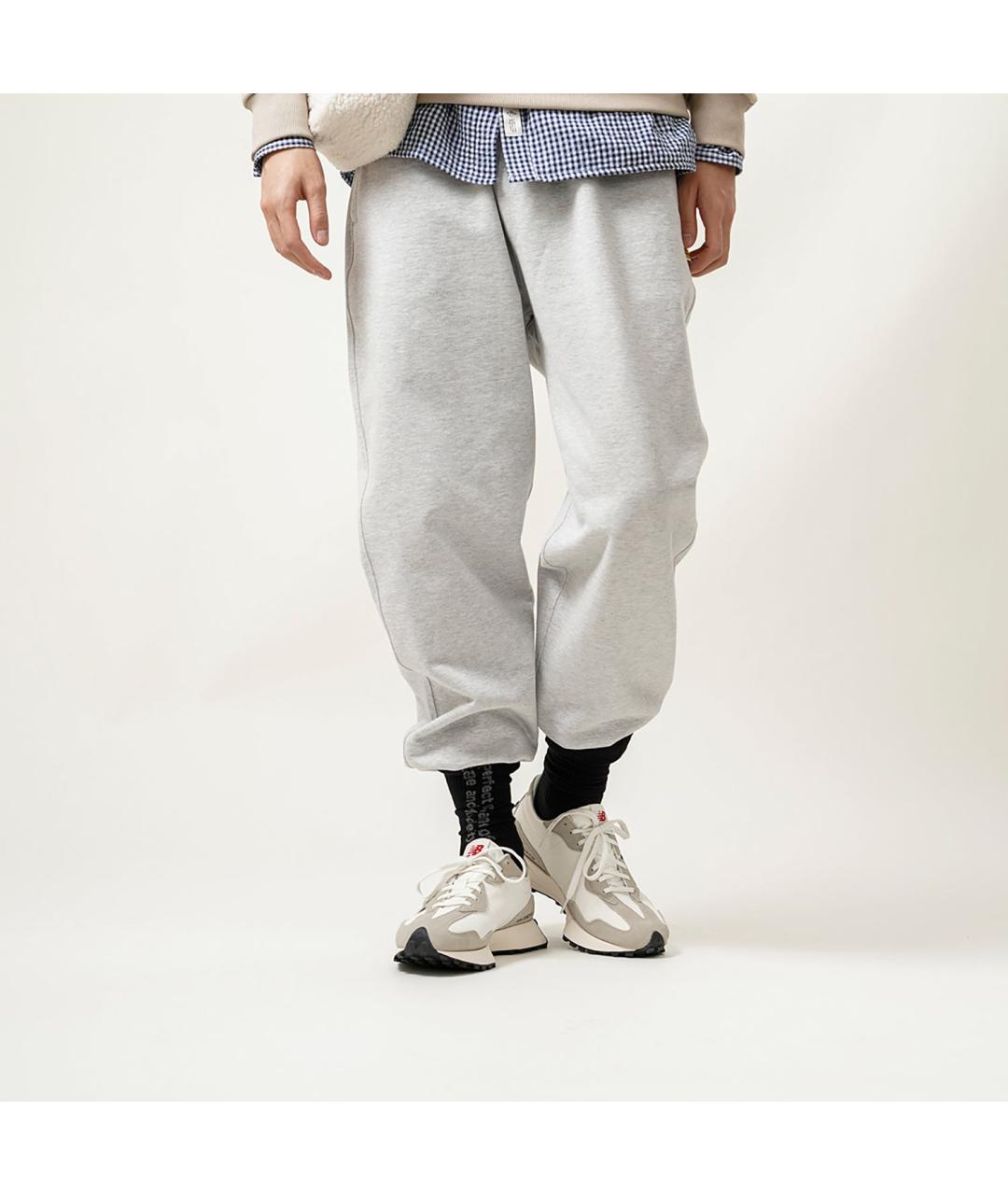 NEW BALANCE Серые замшевые низкие кроссовки / кеды, фото 4