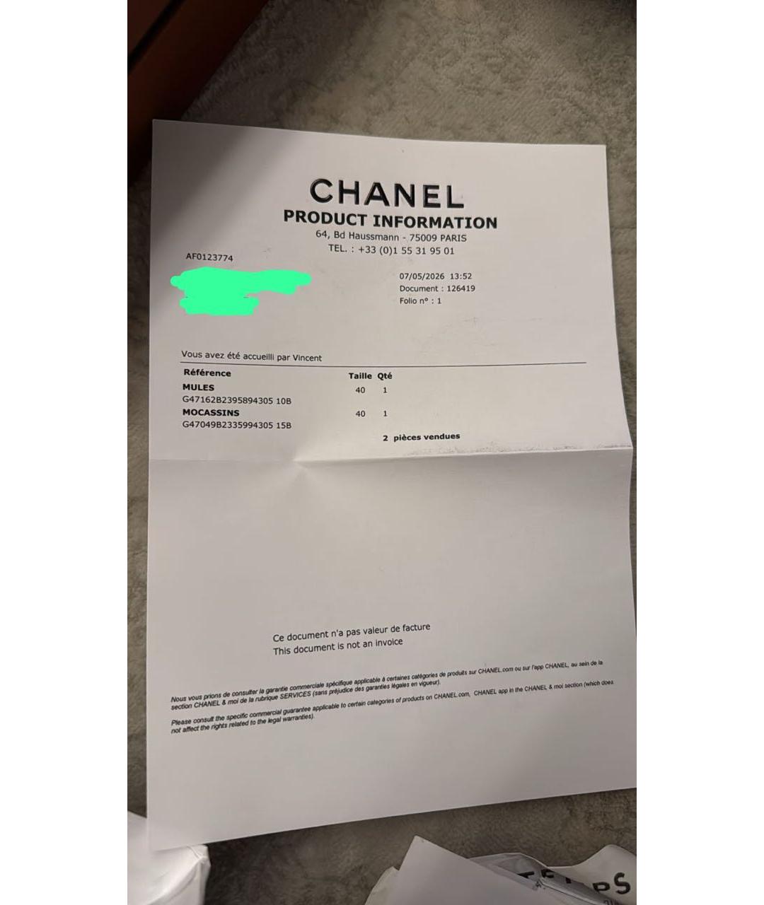 CHANEL Черные кожаные лоферы, фото 8