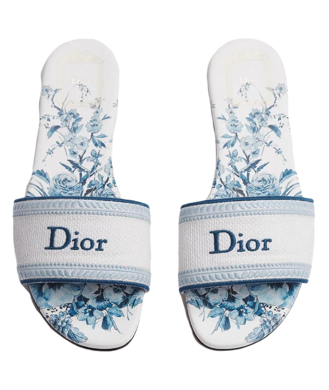 CHRISTIAN DIOR Мульти сандалии, фото 5
