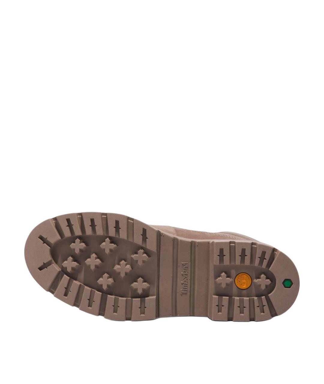 TIMBERLAND Коричневые нубуковые сапоги, фото 4