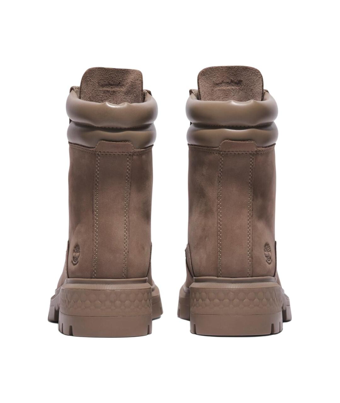 TIMBERLAND Коричневые нубуковые сапоги, фото 3