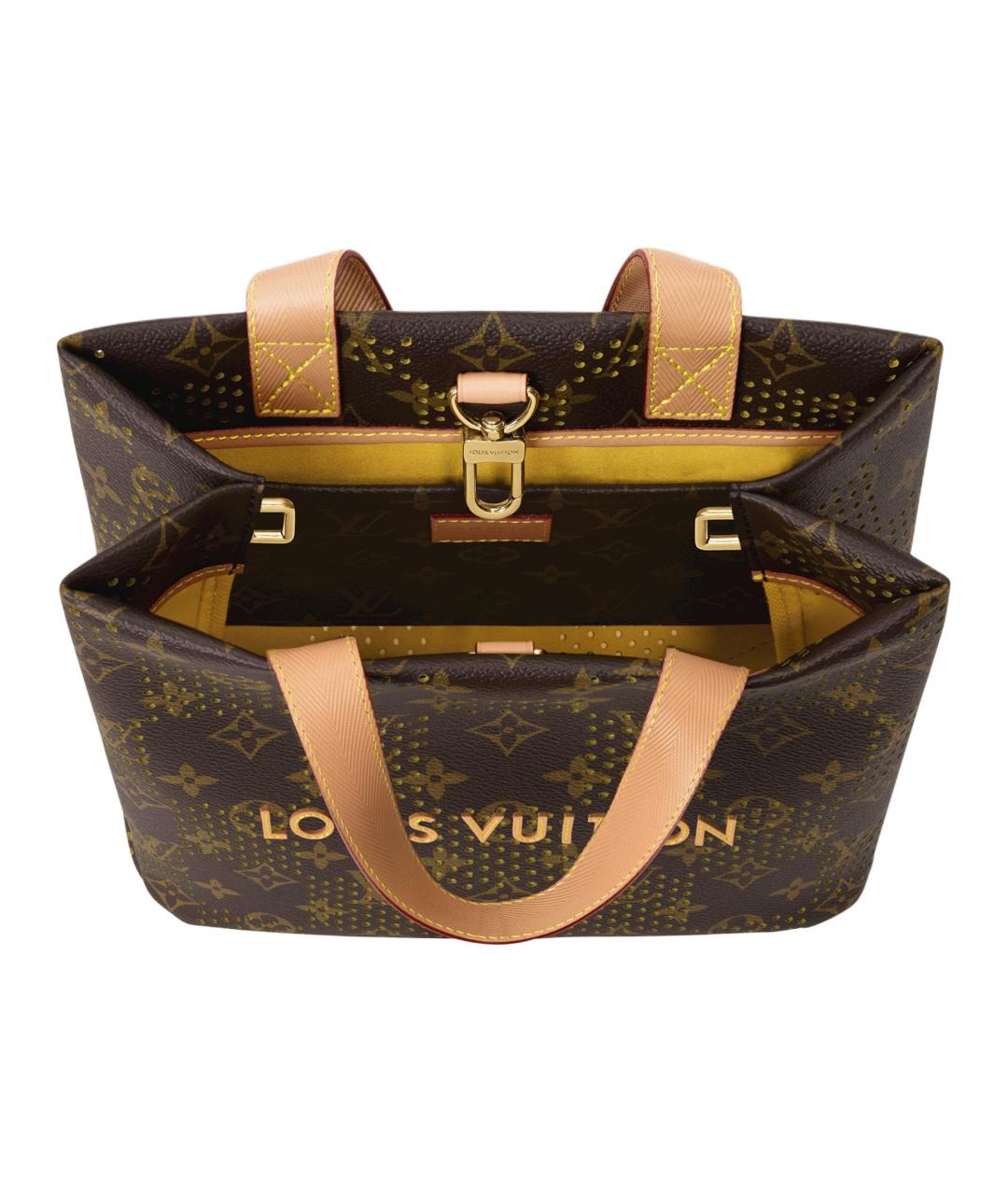 LOUIS VUITTON Коричневая сумка на плечо, фото 4