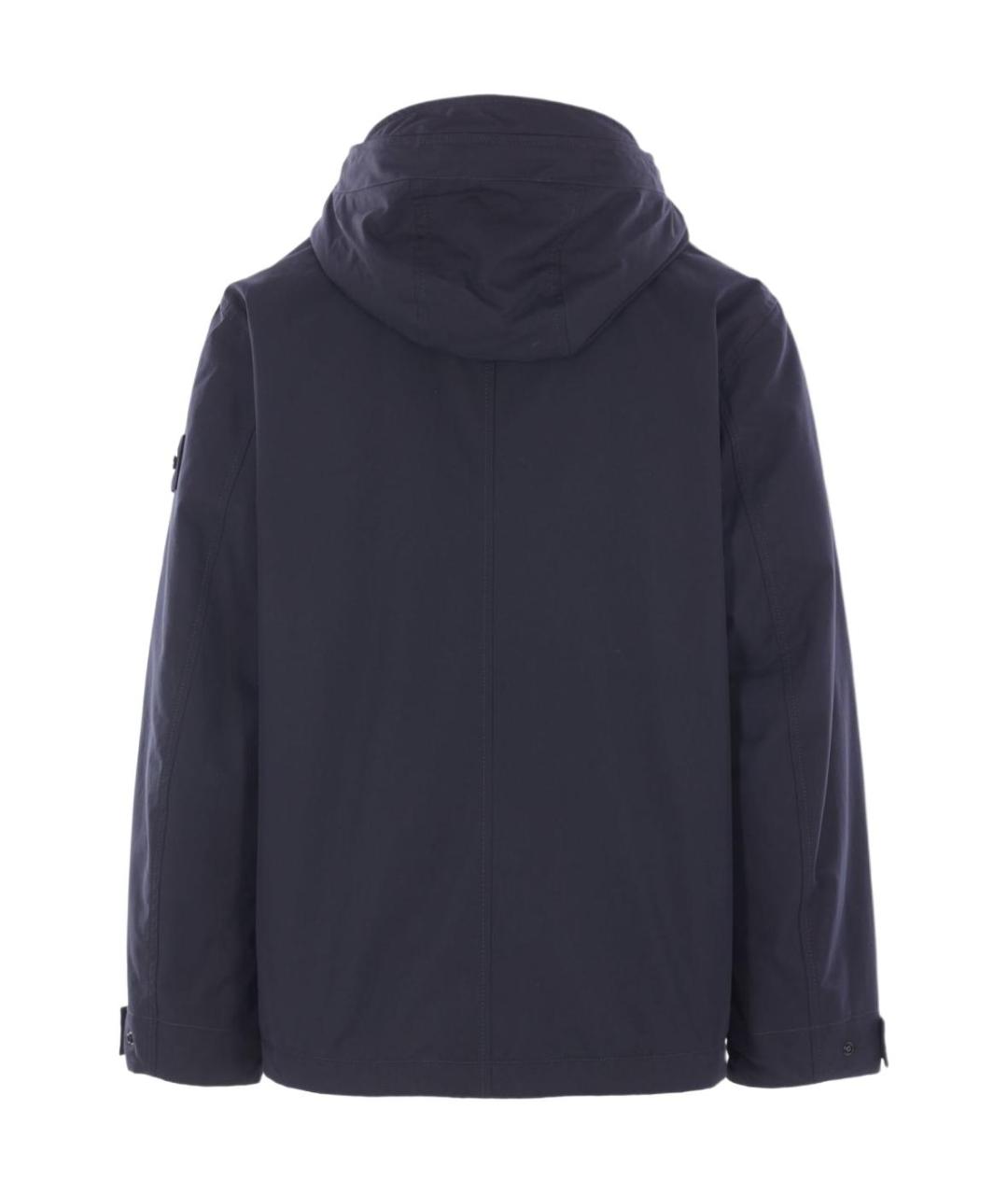 STONE ISLAND Темно-синее пальто, фото 2