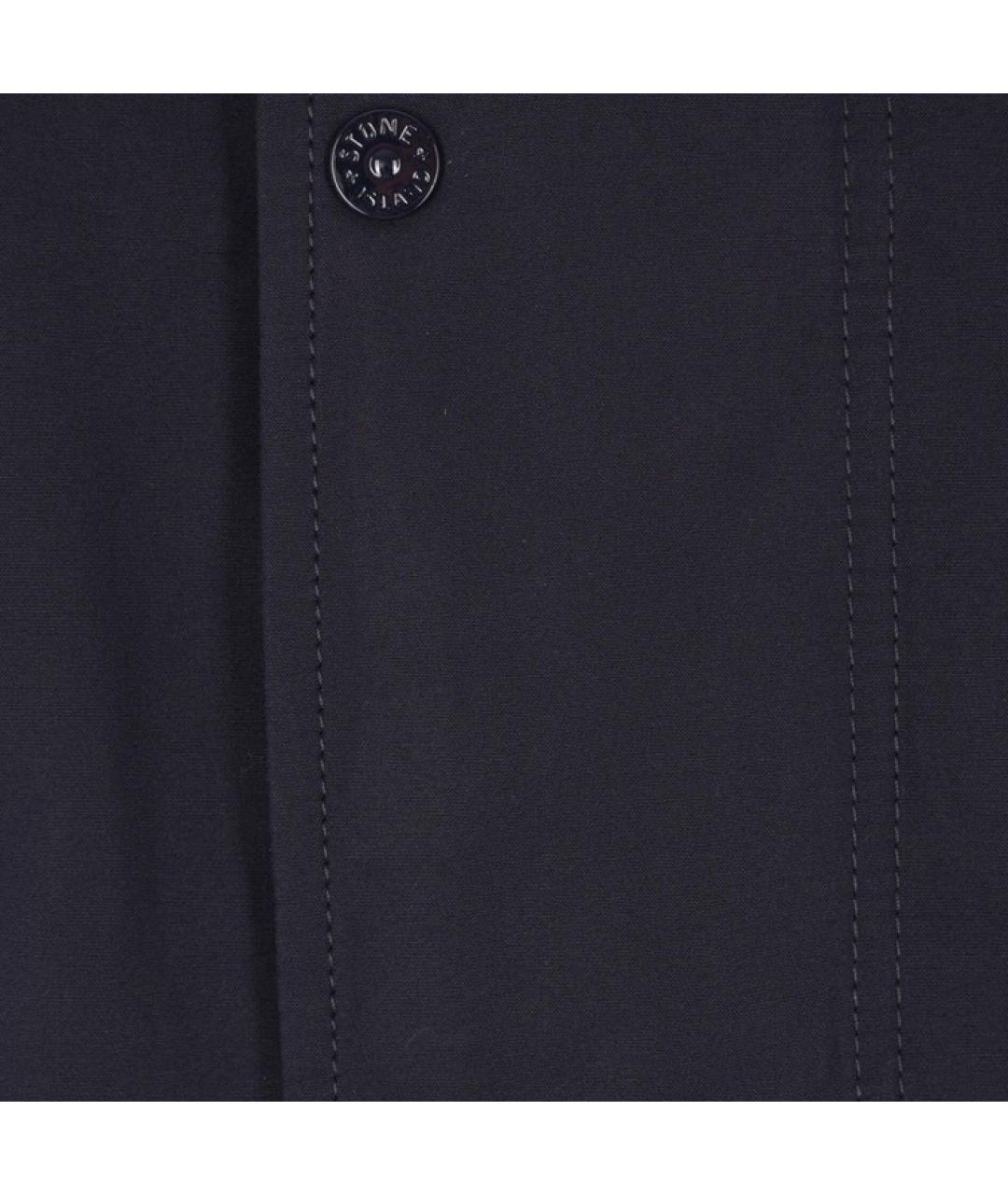 STONE ISLAND Темно-синее пальто, фото 5