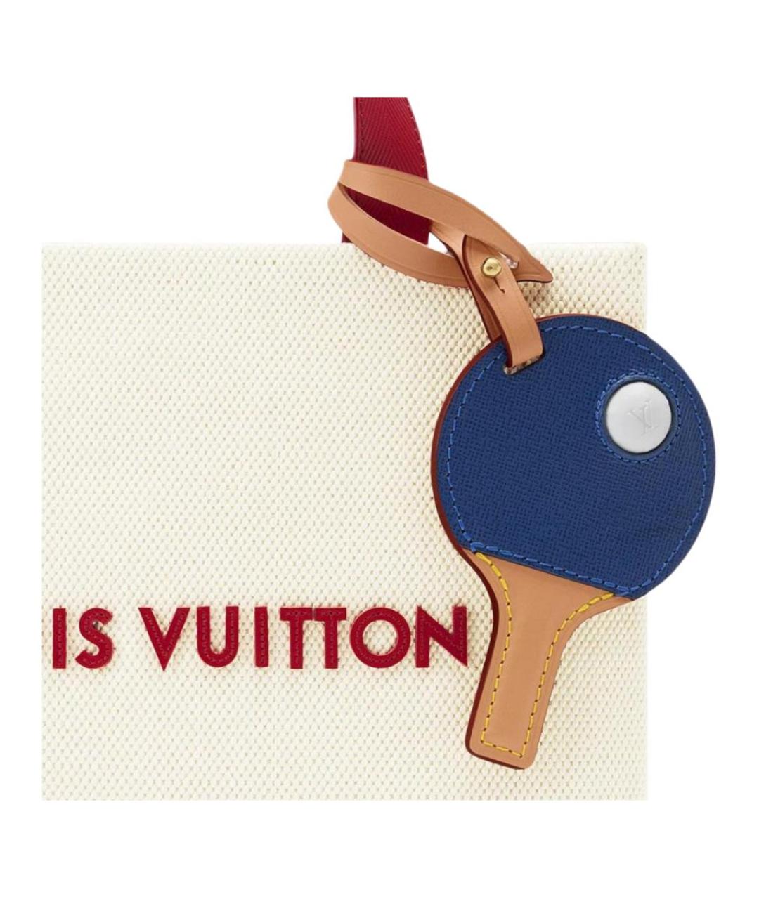 LOUIS VUITTON Бежевая хлопковая сумка на плечо, фото 5