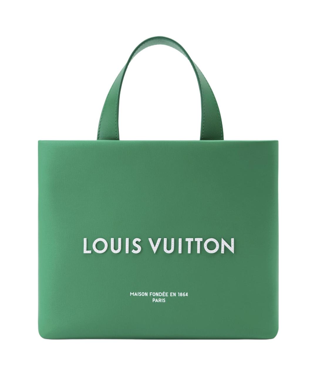 LOUIS VUITTON Зеленая сумка на плечо, фото 1