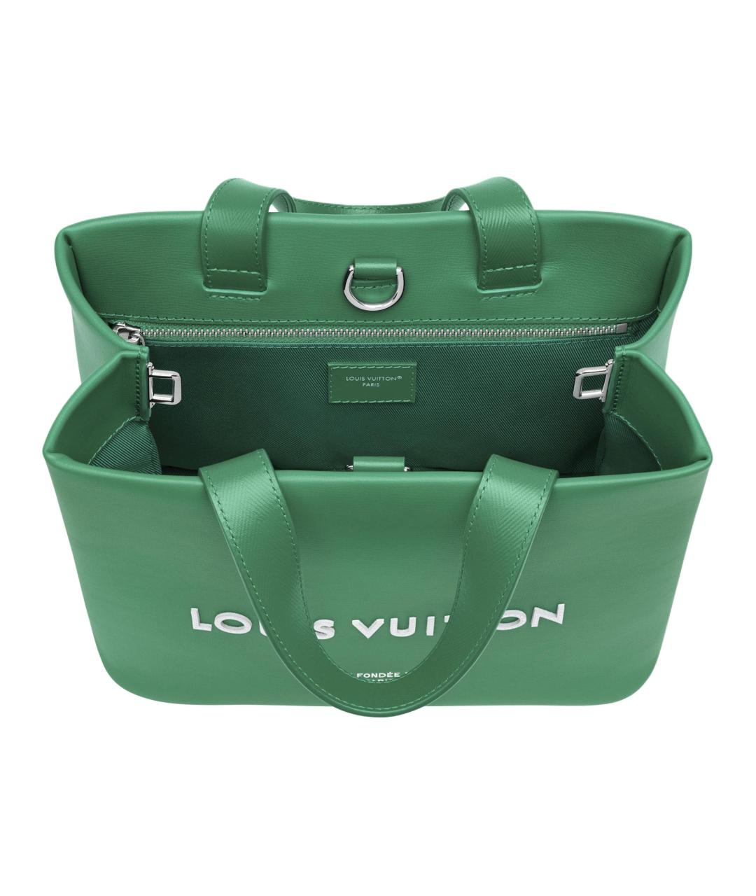LOUIS VUITTON Зеленая сумка на плечо, фото 4