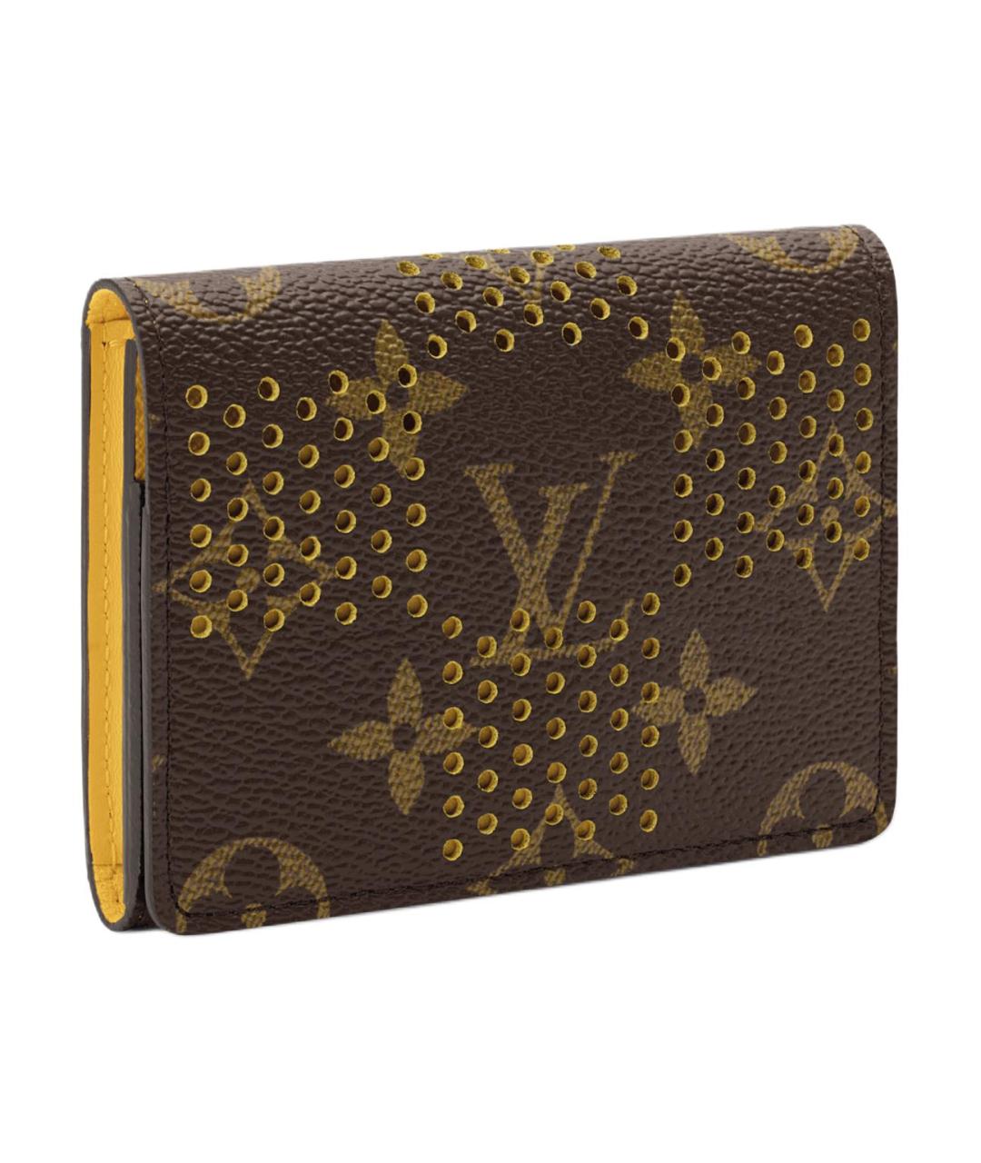 LOUIS VUITTON Коричневый кардхолдер, фото 2