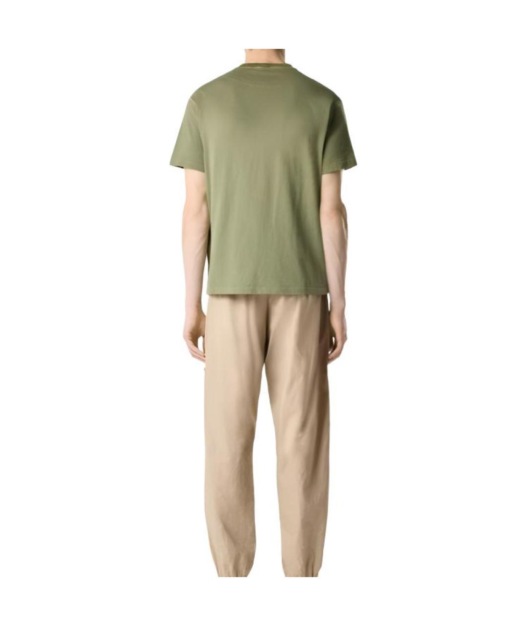 STONE ISLAND Зеленая футболка, фото 3