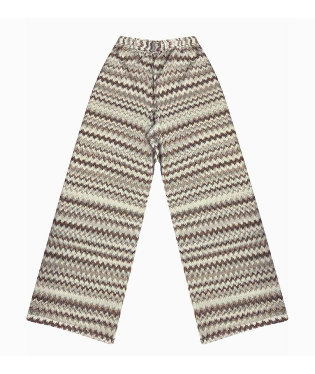 MISSONI Мульти сетчатые брюки широкие, фото 8