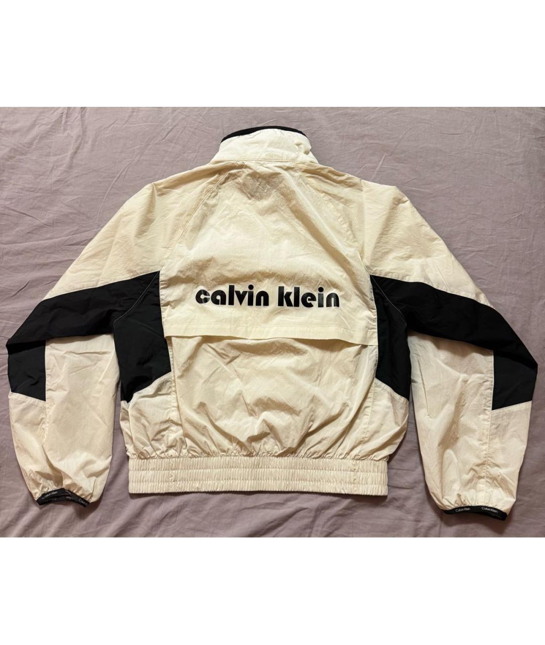 CALVIN KLEIN Белая куртка, фото 2