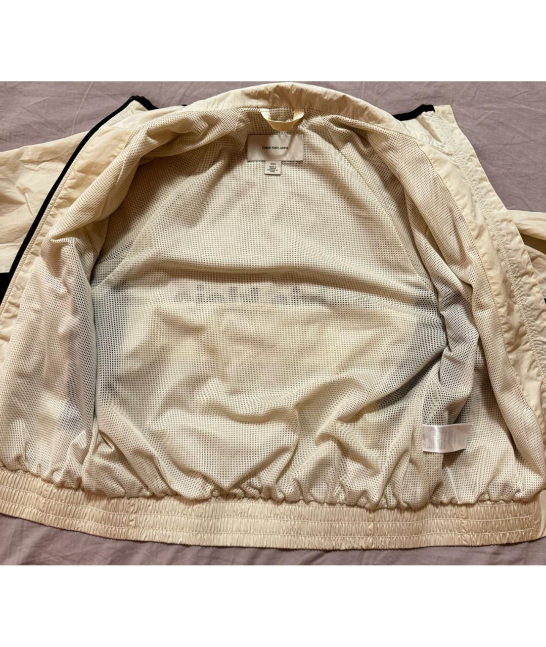 CALVIN KLEIN Белая куртка, фото 3