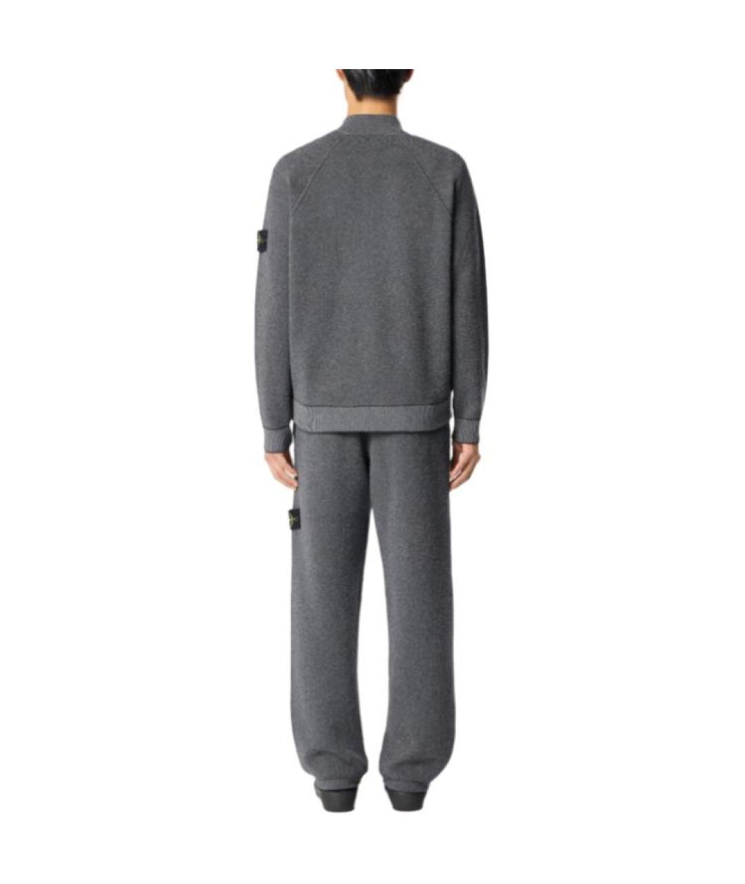 STONE ISLAND Серая куртка, фото 4