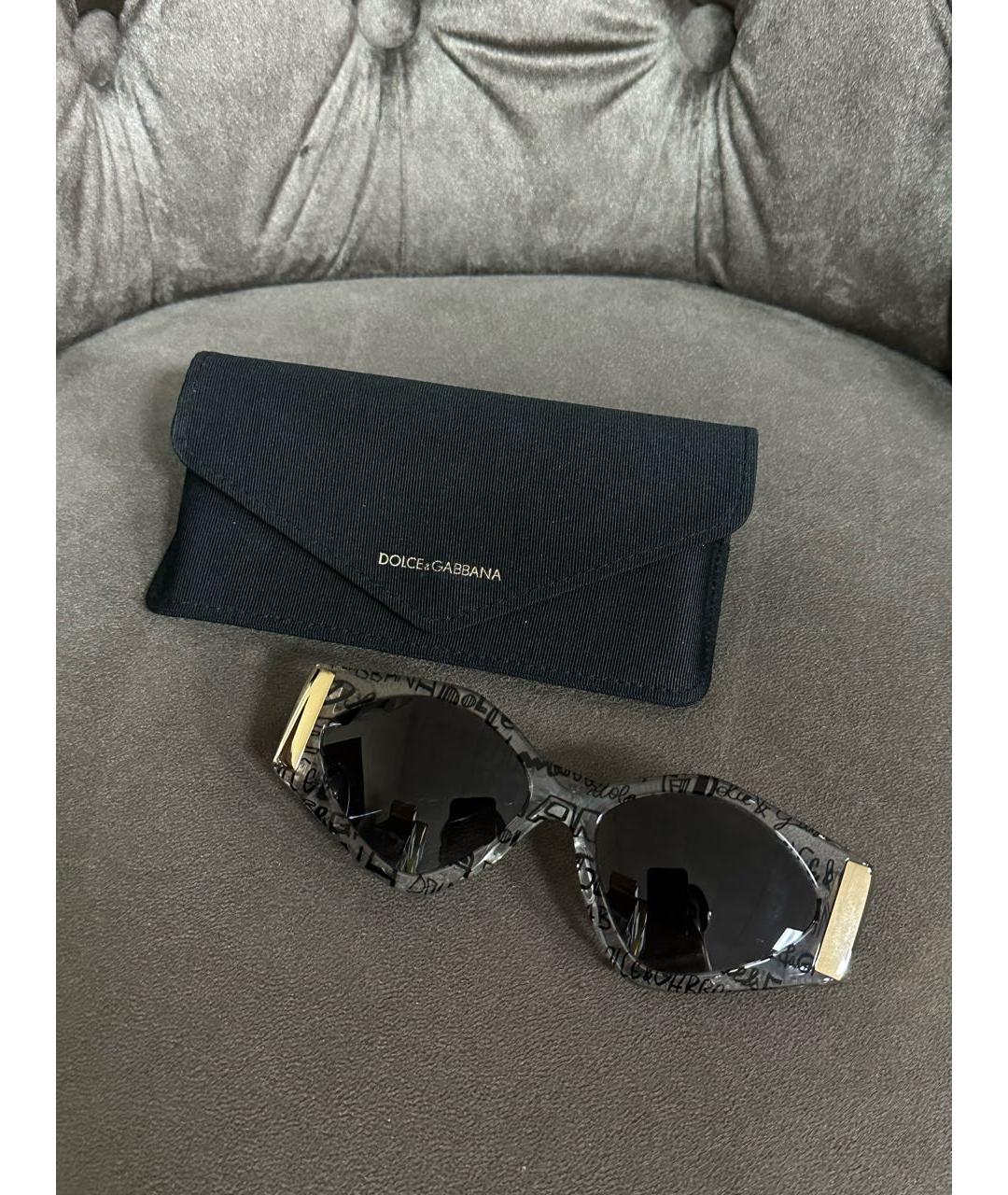 DOLCE&GABBANA Мульти пластиковые солнцезащитные очки, фото 6