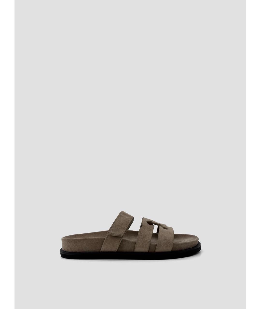 TORY BURCH Кожаные сандалии, фото 4