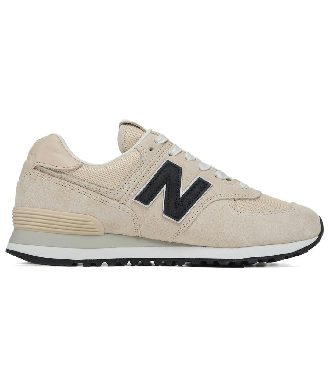 NEW BALANCE Бежевые замшевые кроссовки, фото 8
