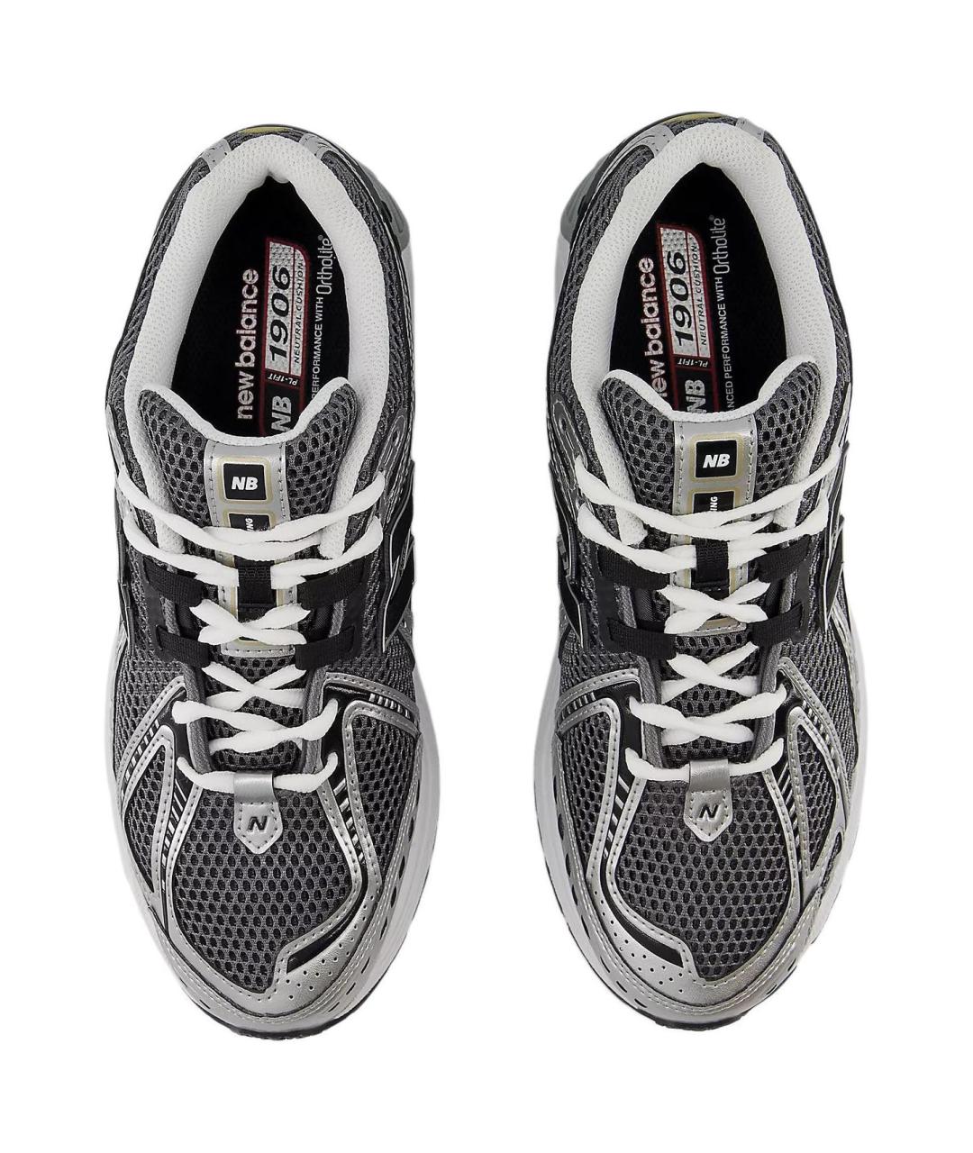 NEW BALANCE Серебряные кроссовки, фото 4