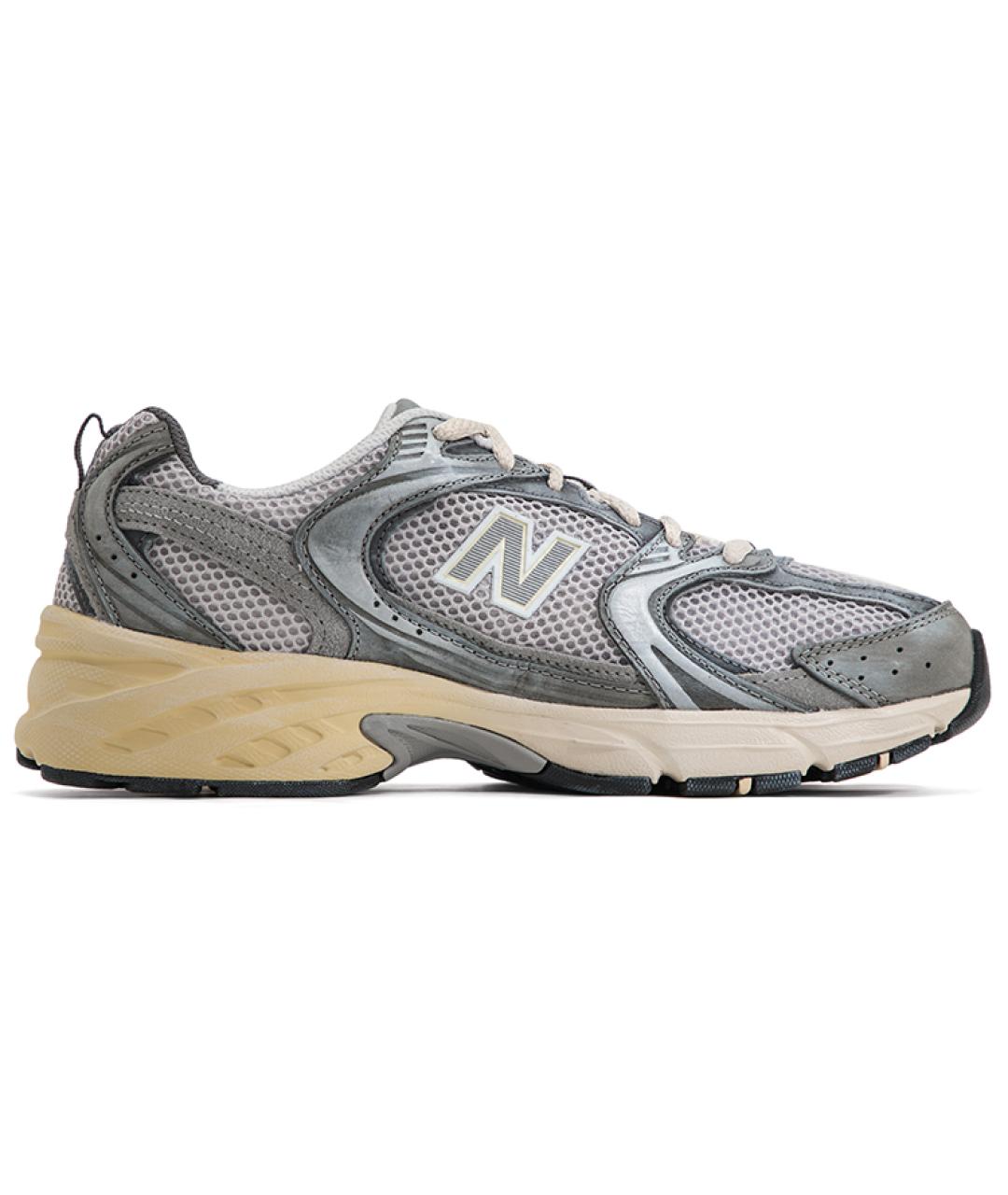 NEW BALANCE Серые кроссовки, фото 3