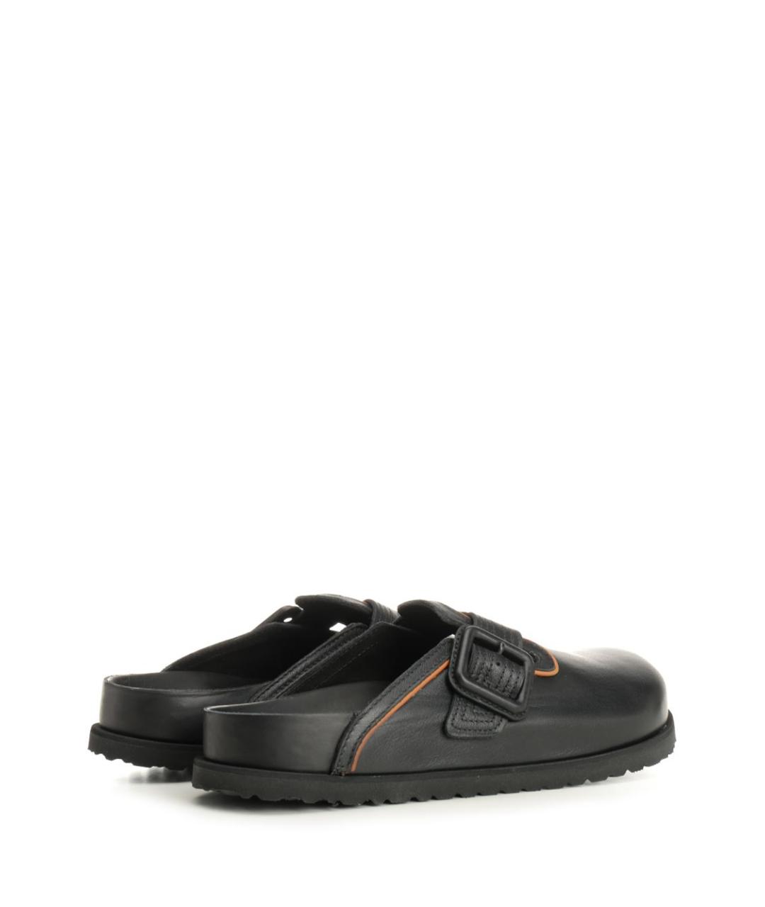 BIRKENSTOCK Черные кожаные сандалии, фото 3