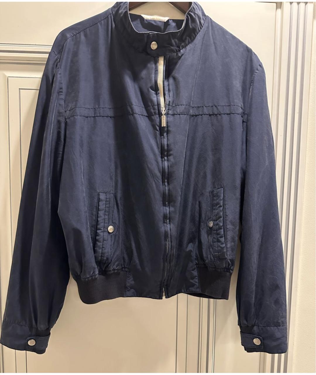 BRIONI Темно-синяя куртка, фото 9