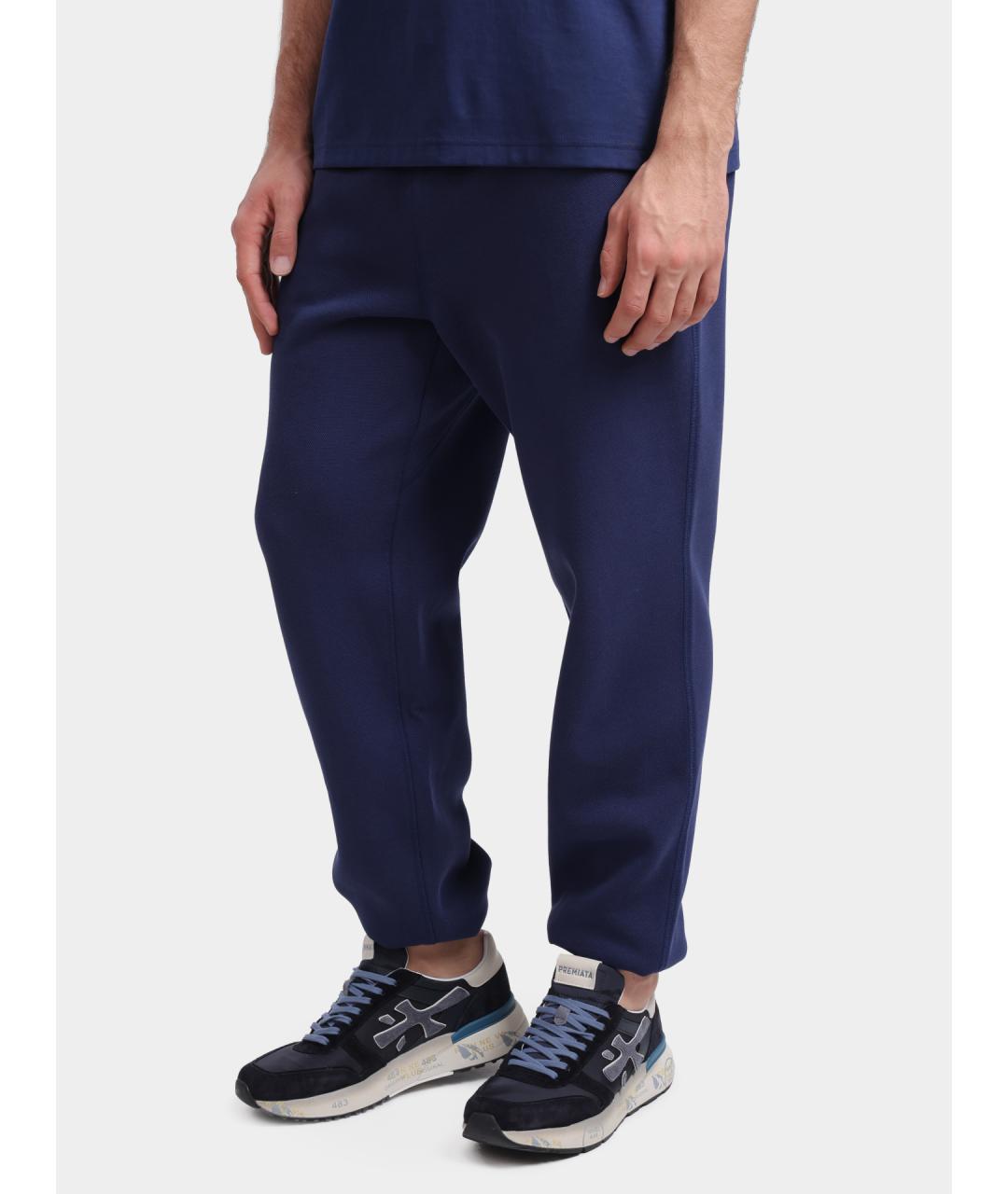 TOMMY HILFIGER Темно-синие повседневные брюки, фото 3