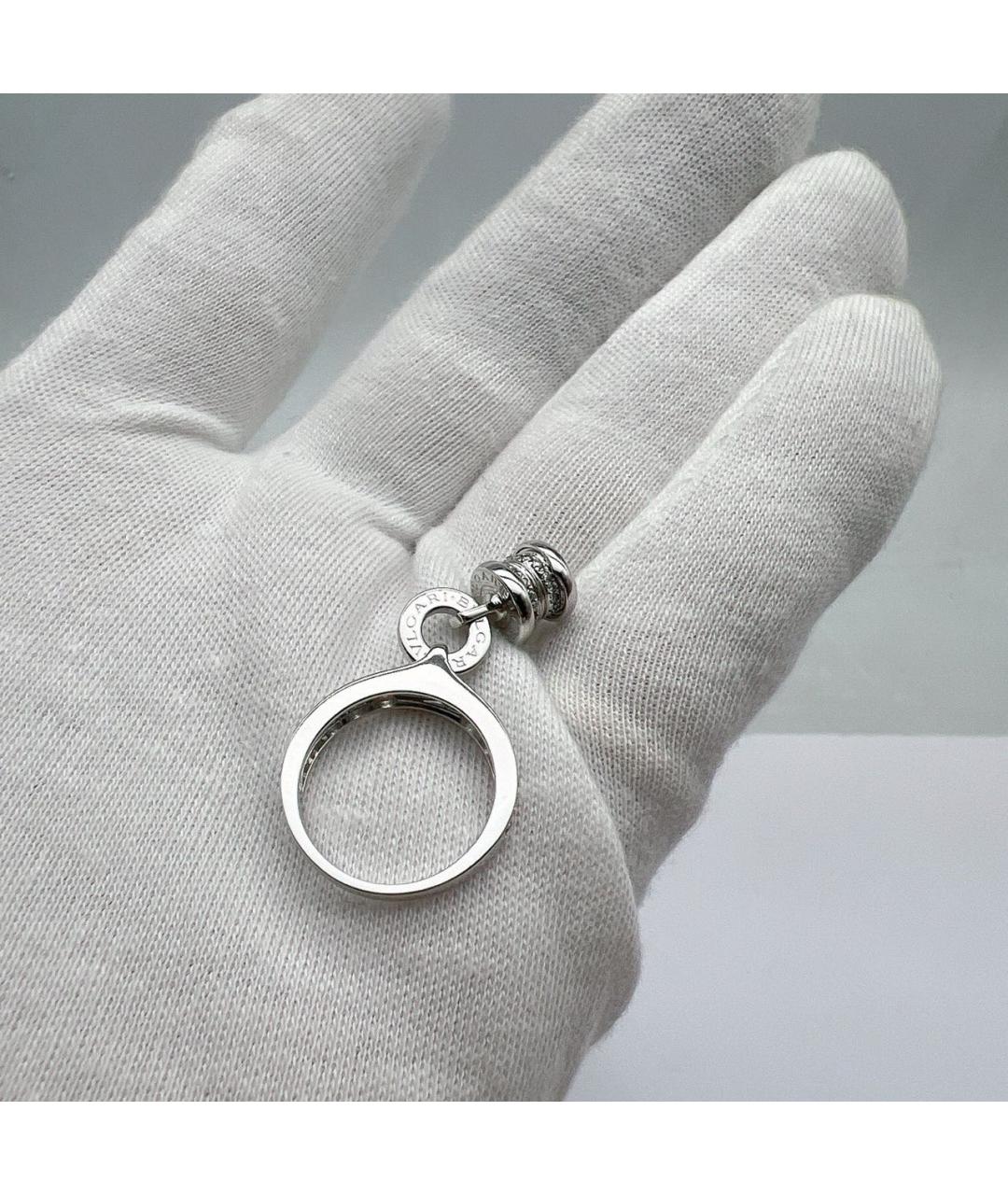 BVLGARI Серебряное кольцо из белого золота, фото 5