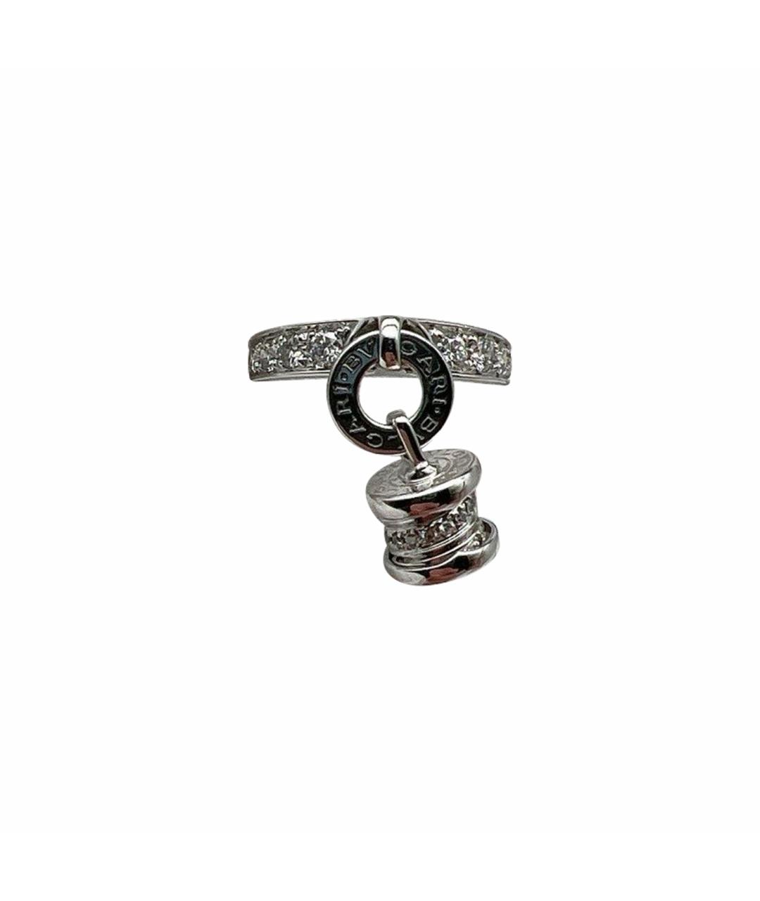 BVLGARI Серебряное кольцо из белого золота, фото 1