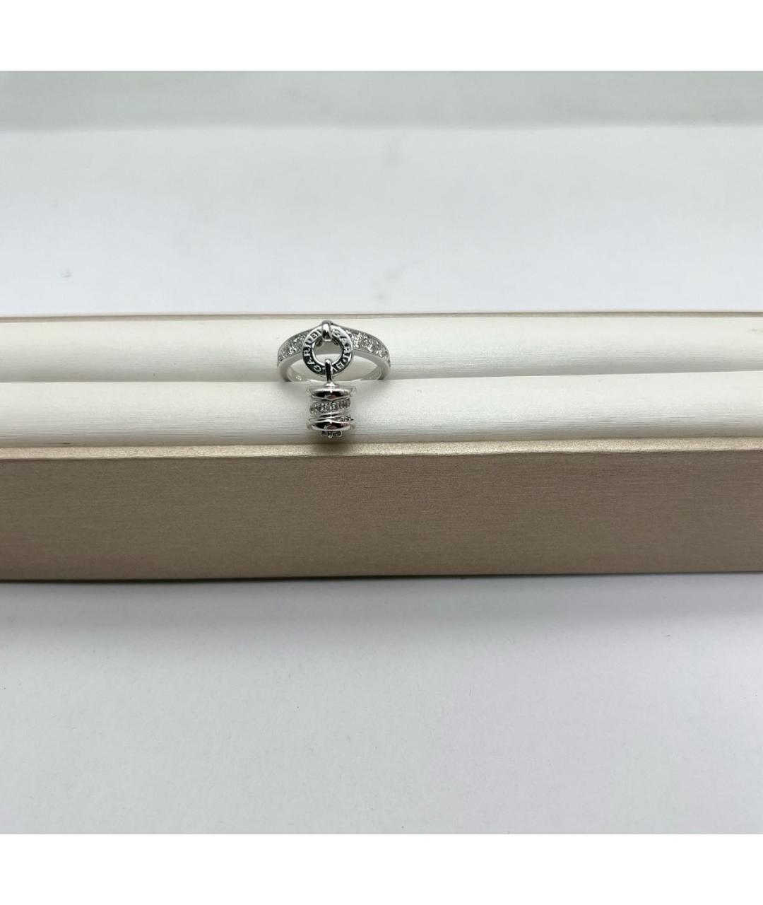 BVLGARI Серебряное кольцо из белого золота, фото 9