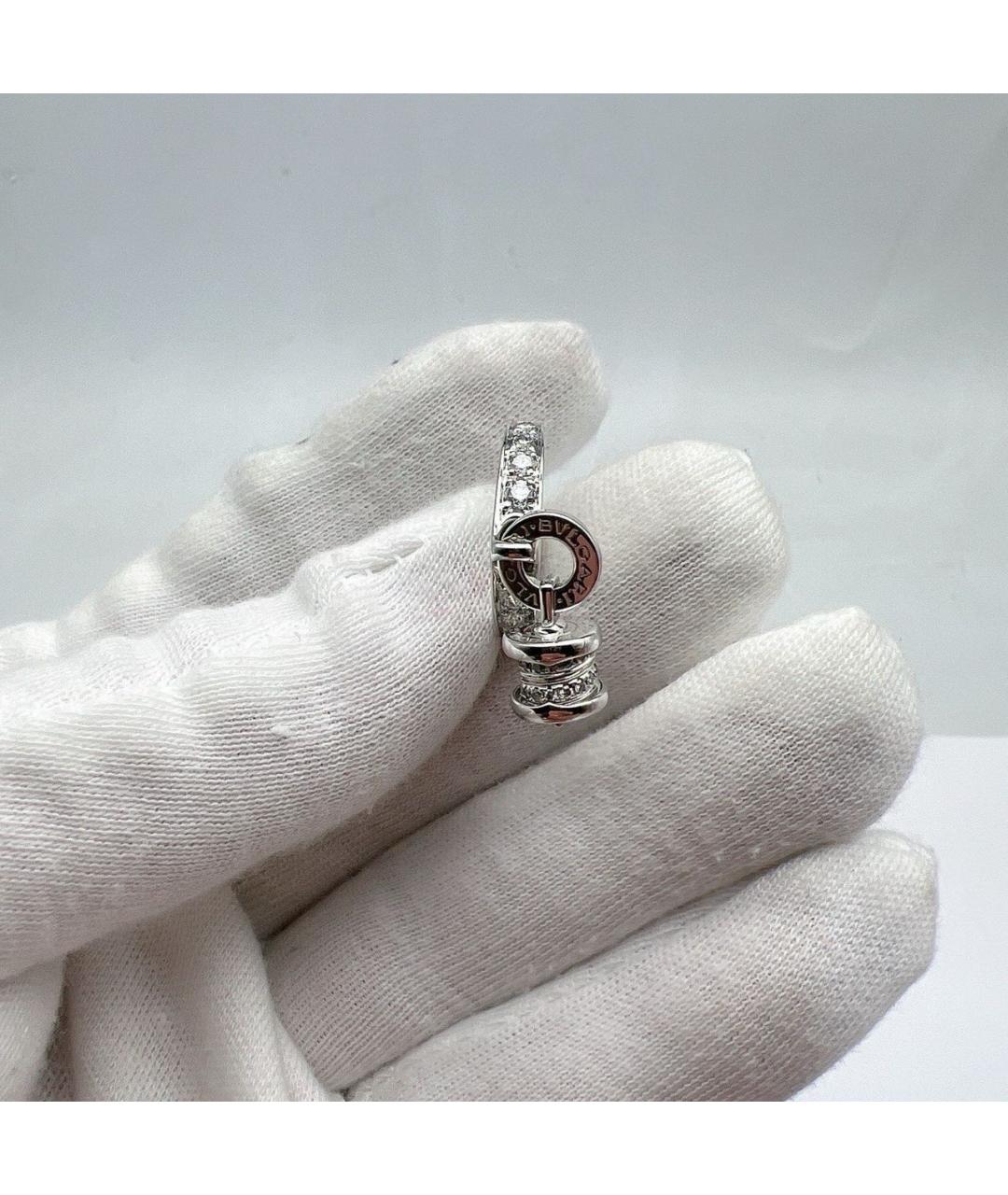 BVLGARI Серебряное кольцо из белого золота, фото 3