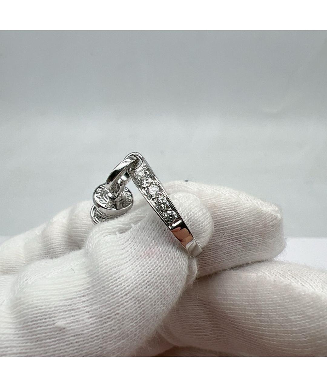 BVLGARI Серебряное кольцо из белого золота, фото 7