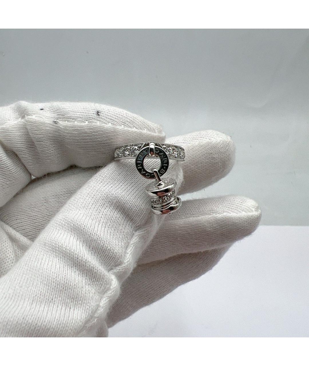 BVLGARI Серебряное кольцо из белого золота, фото 2