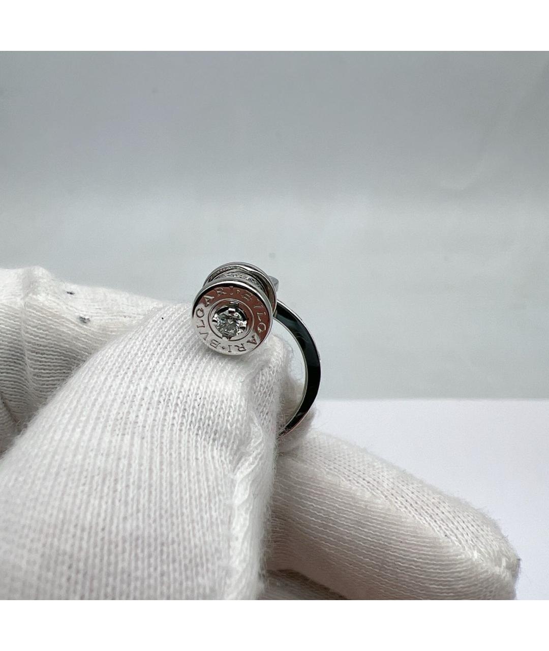 BVLGARI Серебряное кольцо из белого золота, фото 6