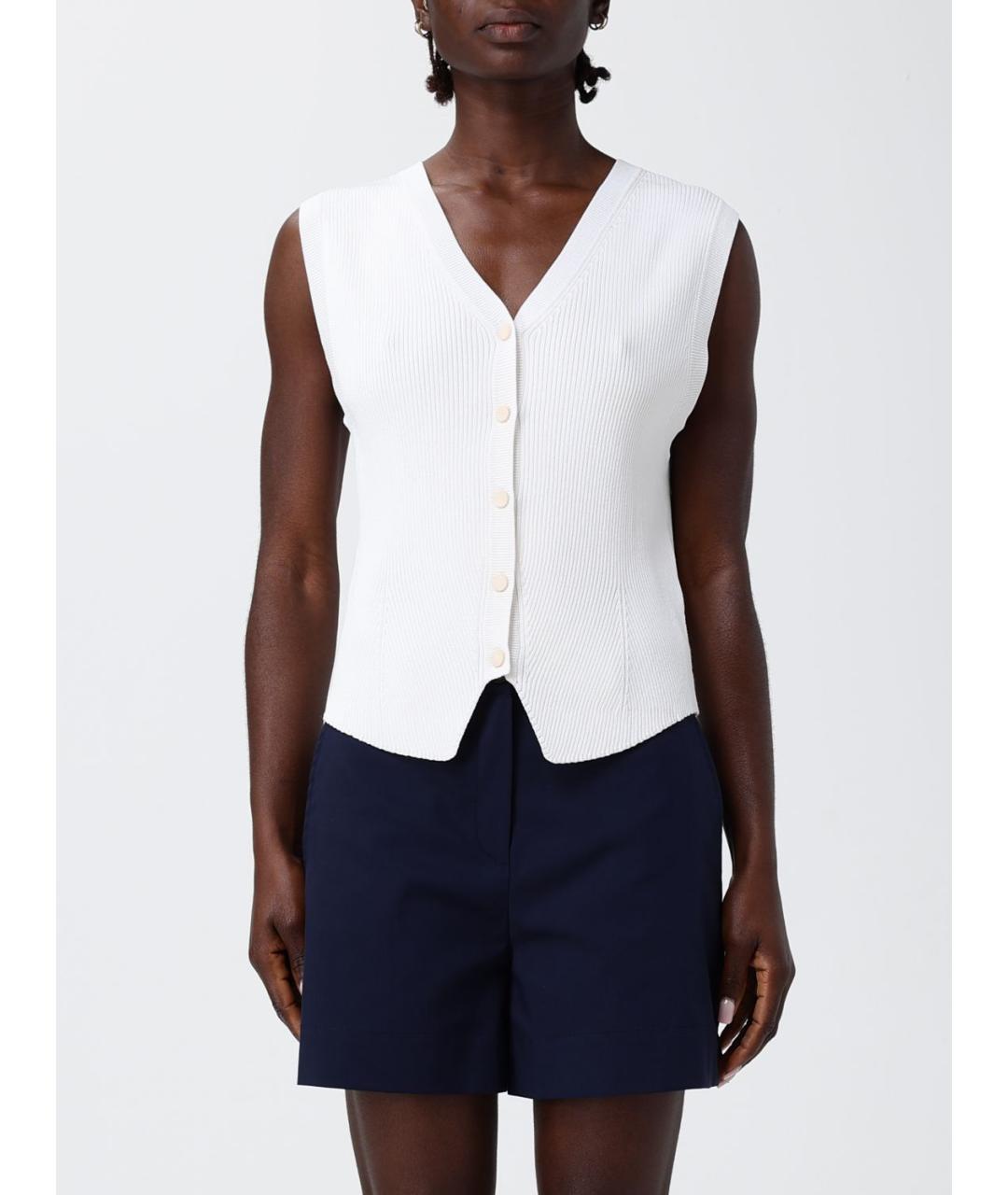 ARMANI EXCHANGE Бежевая полиамидовая жилетка, фото 4
