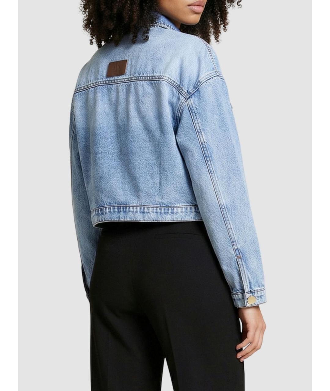 ARMANI EXCHANGE Голубая деним куртка, фото 3