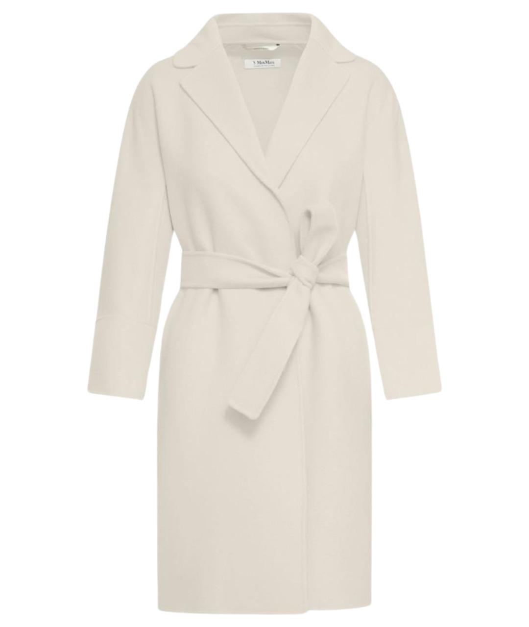 'S MAX MARA Бежевое шерстяное пальто, фото 1