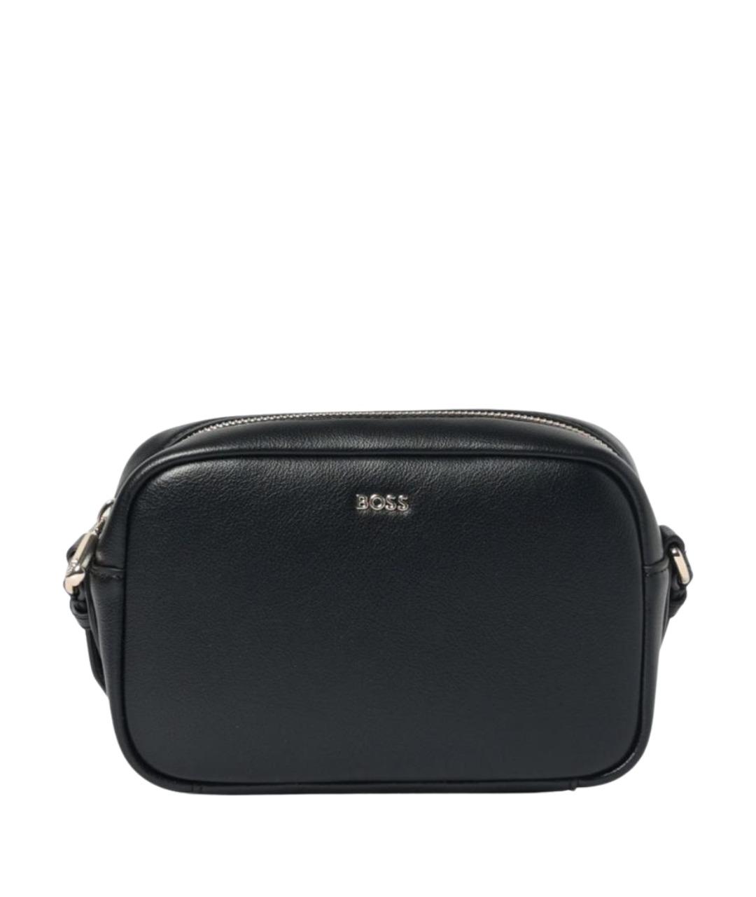 HUGO BOSS Черная сумка через плечо из искусственной кожи, фото 1