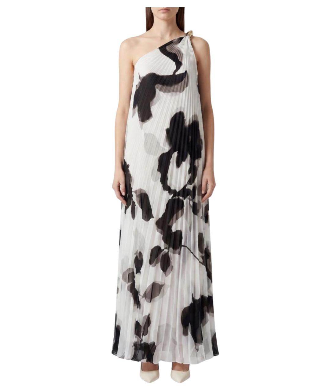 MAX MARA Белое полиэстеровое коктейльное платье, фото 2