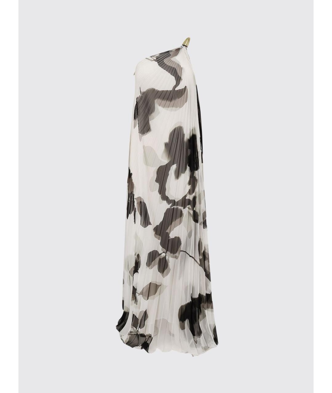 MAX MARA Белое полиэстеровое коктейльное платье, фото 6