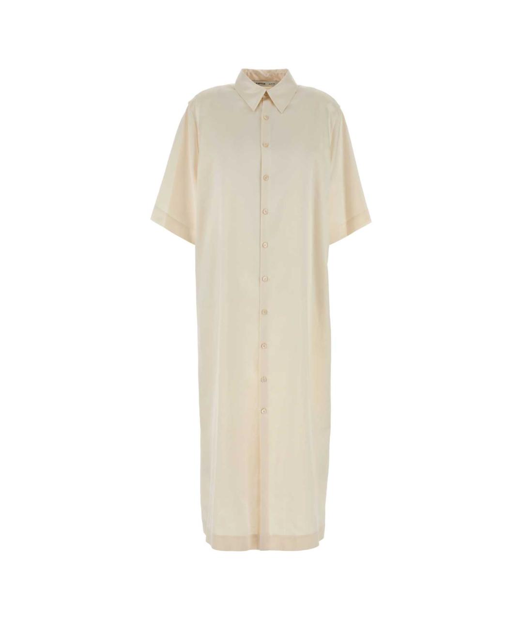 Carven Белое хлопковое повседневное платье, фото 1