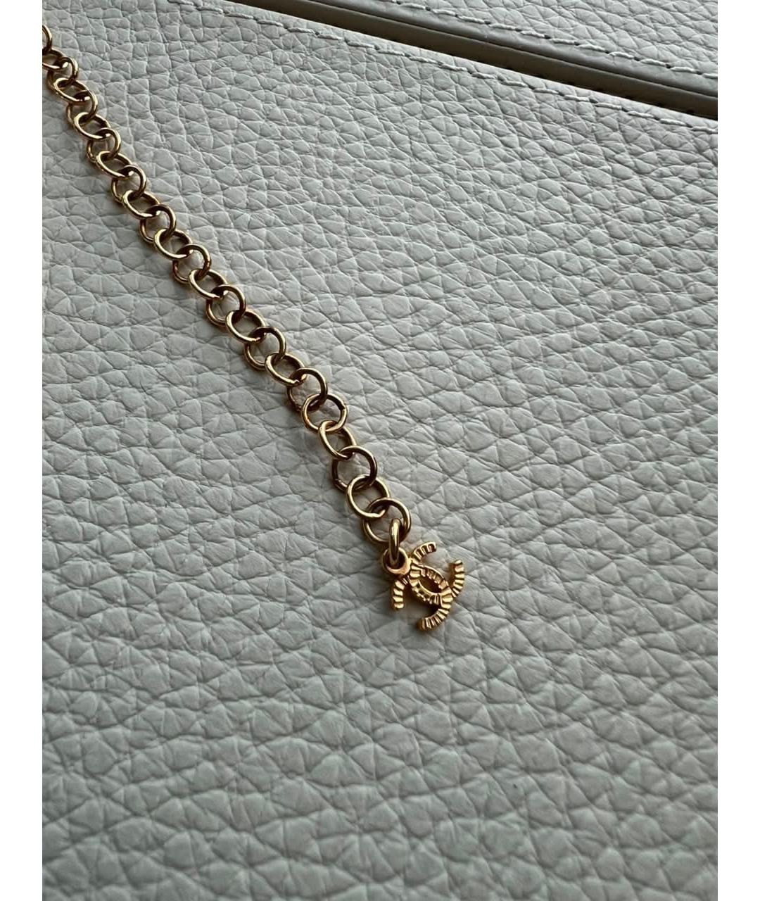 CHANEL Белое жемчужное колье, фото 5