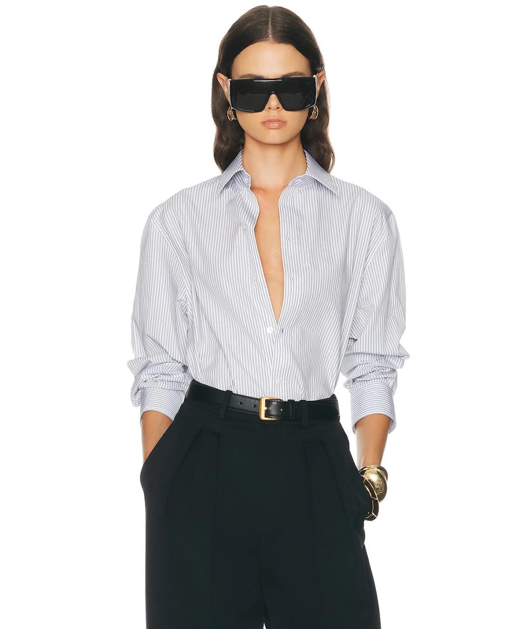 SAINT LAURENT Хлопковая рубашка, фото 1