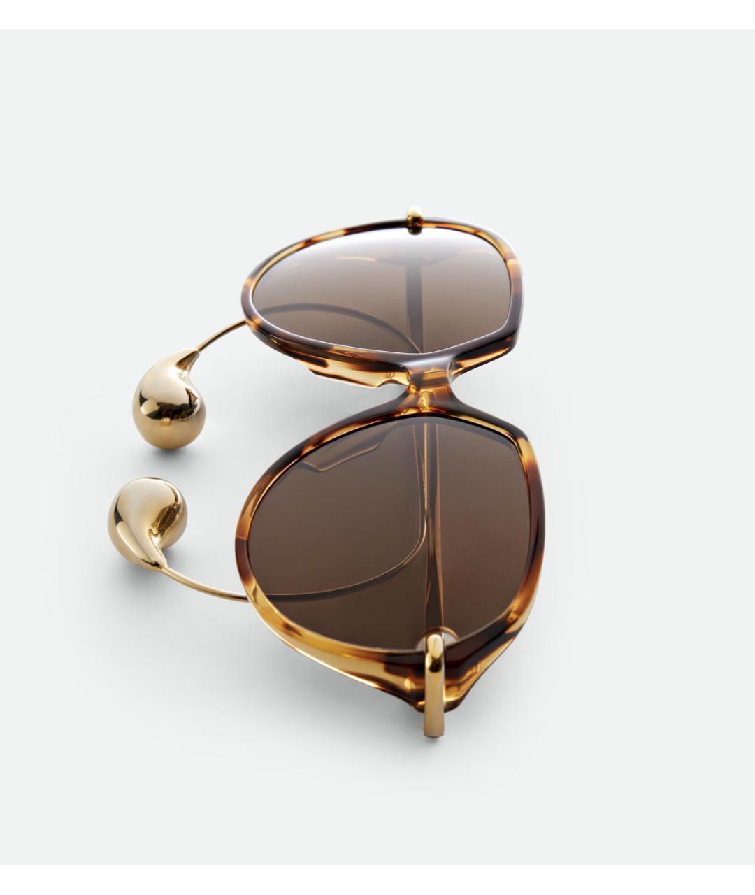 BOTTEGA VENETA Мульти пластиковые солнцезащитные очки, фото 2