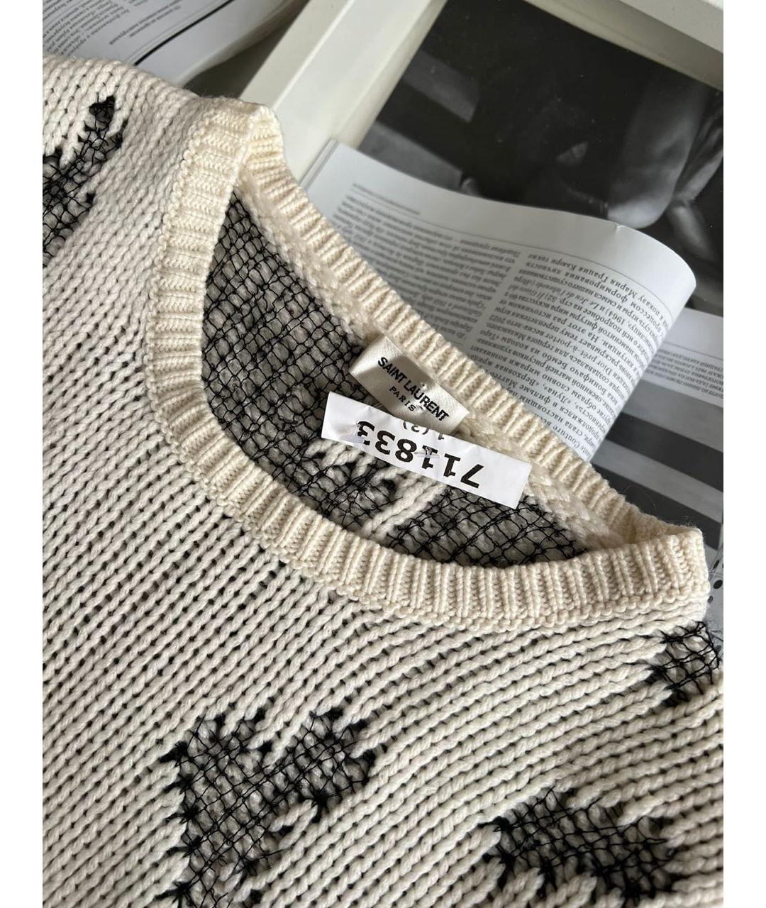 SAINT LAURENT Джемпер / свитер, фото 4