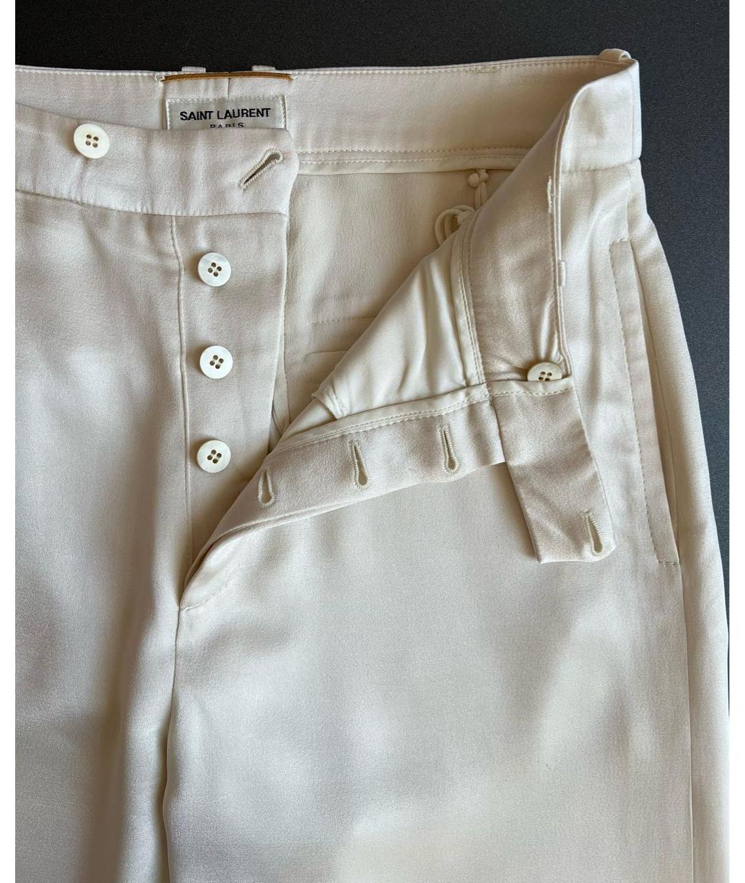 SAINT LAURENT Брюки широкие, фото 8